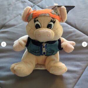 Vintage Harley Davidson Punky Bean Bag Plush